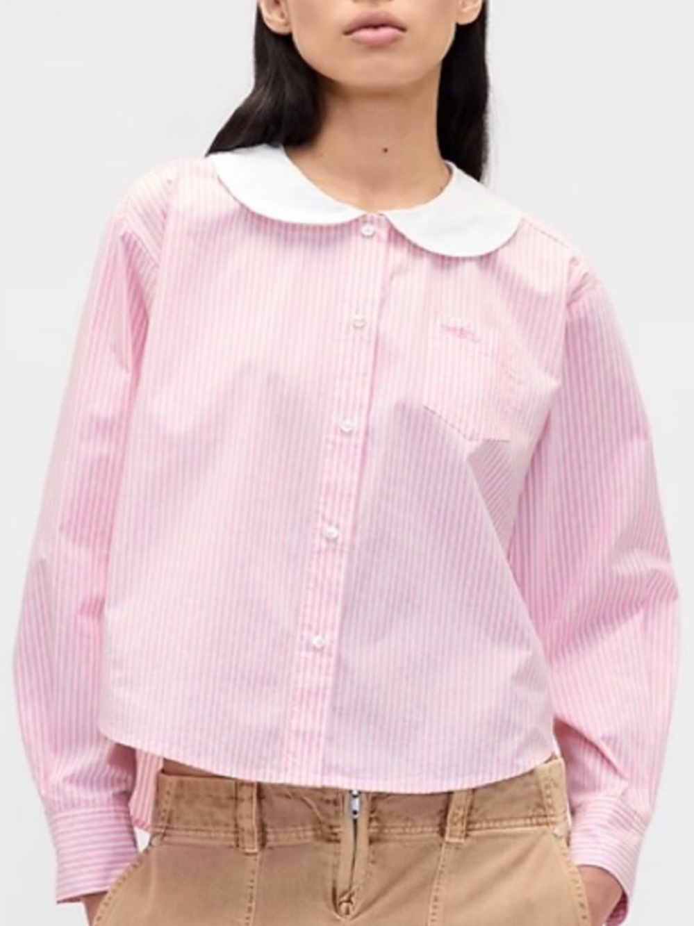 NWT GAP x Sandy Liang Poplin Top